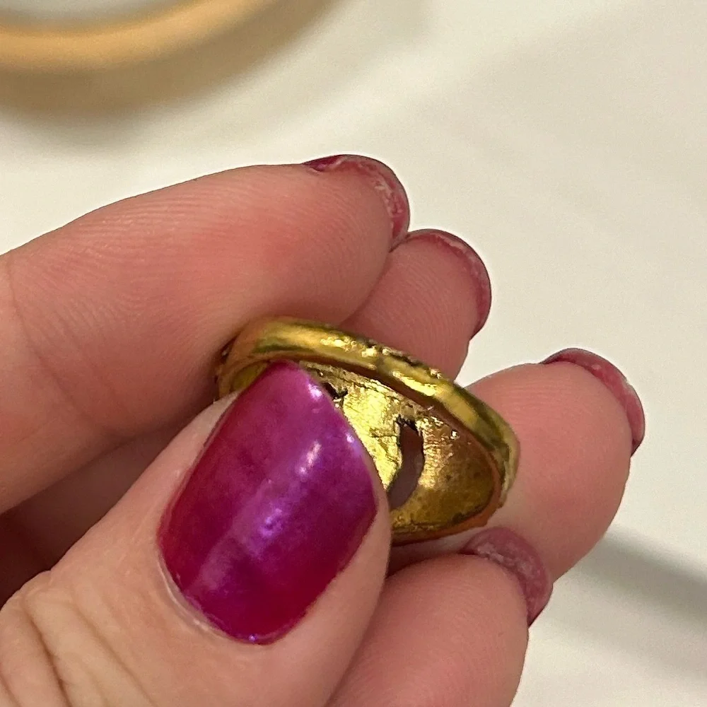 Dainty Boho Gold-Tone Ring